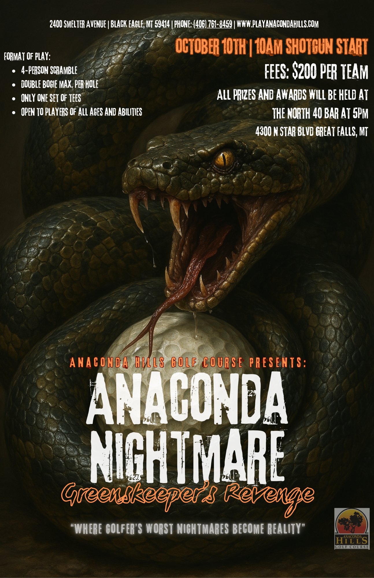 2026 Nightmare Poster 5.5 x 8.5 in