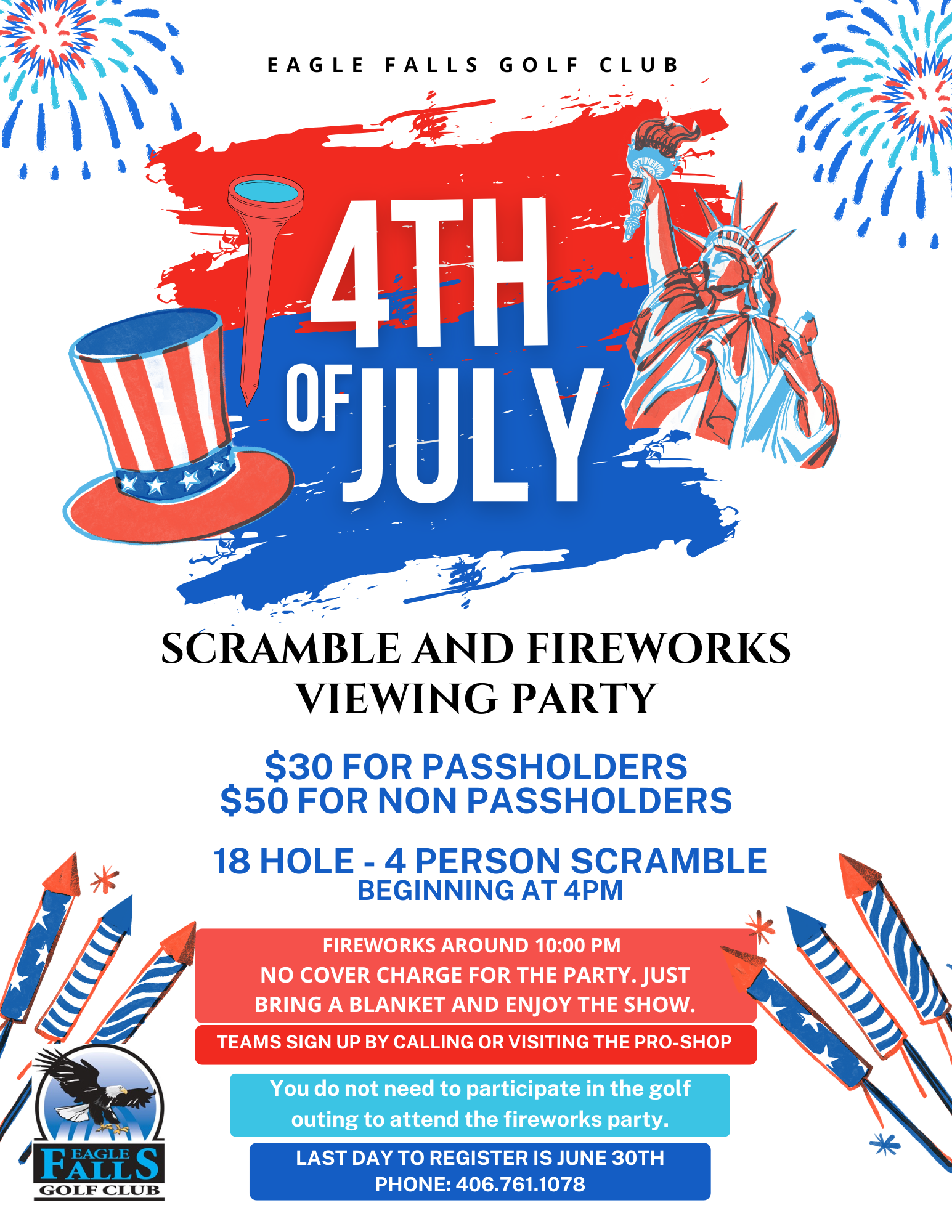 Scramble and fireworks viewing party