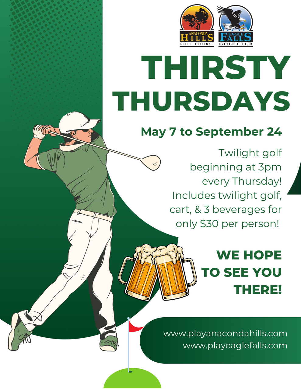 large Thirsty Thursdays Anaconda Eagle Falls Flyer